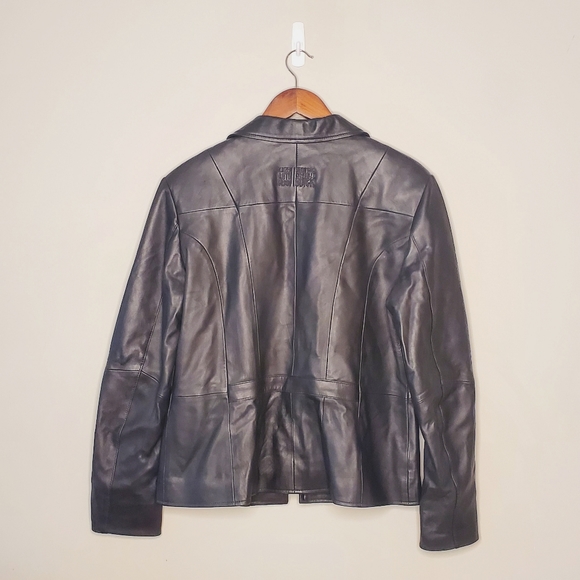 BOUTIQUE OF LEATHER Women's 100% Leather Jacket - Picture 4 of 9